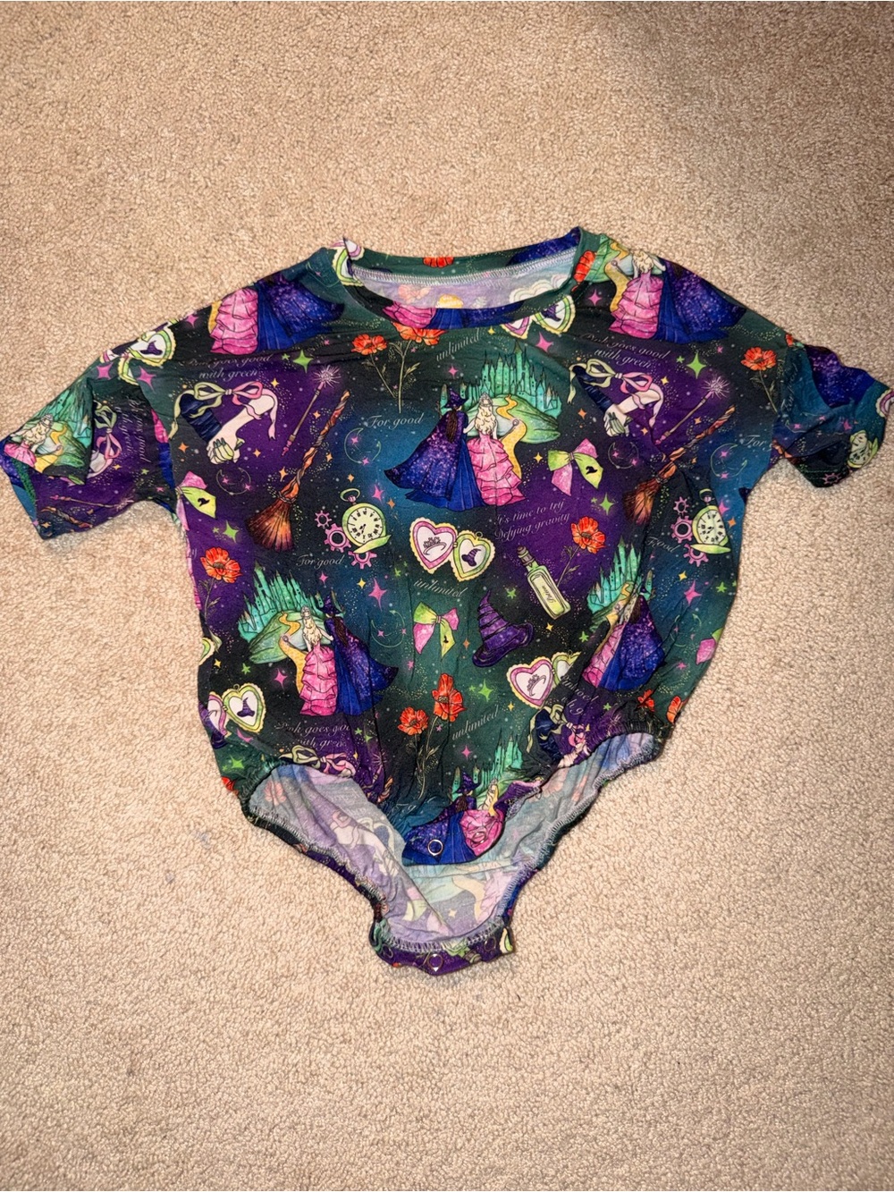Six Southern Babes Wicked bubble romper